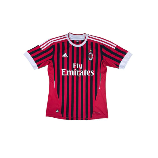 Maillot football vintage AC Milan domicile #92 El Shaarawy saison 2011-2012
