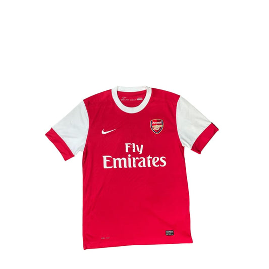 Maillot football vintage domicile Arsenal #8 Fabregas saison 2010-2011