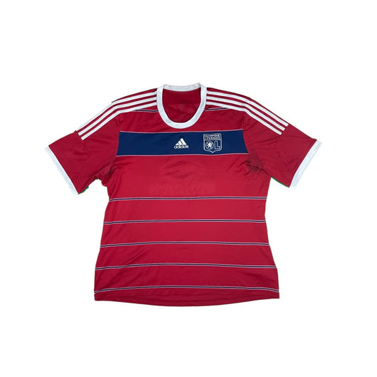 Maillot football vintage Olympique Lyonnais #10 Lacazette extérieur saison 2013-2014