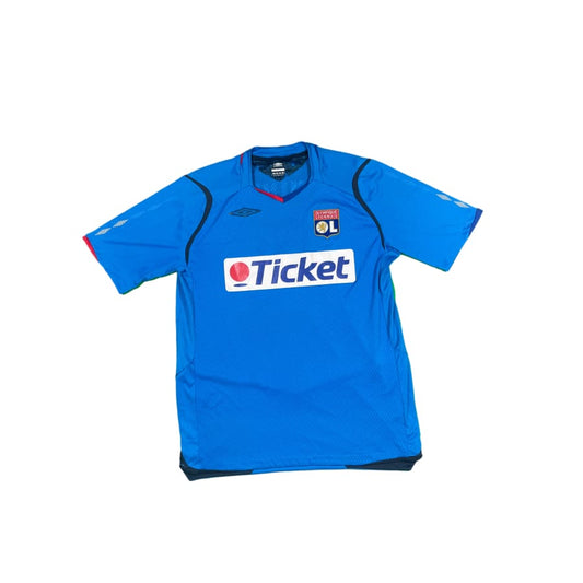 Maillot football vintage Olympique Lyonnais #8 Juninho extérieur saison 2008-2009