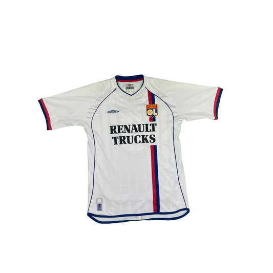 Maillot football vintage Olympique Lyonnais #8 Juninho saison 2003-2004