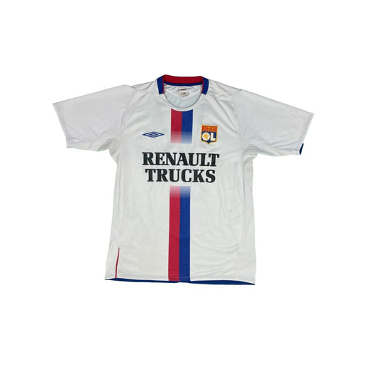 Maillot football vintage Olympique Lyonnais domicile #14 Govou saison 2004-2005