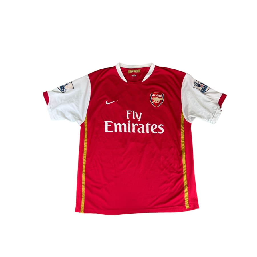 Maillot vintage domicile Arsenal #9 Chavernas saison 2007-2008