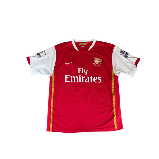 Maillot vintage domicile Arsenal #9 Chavernas saison 2007-2008